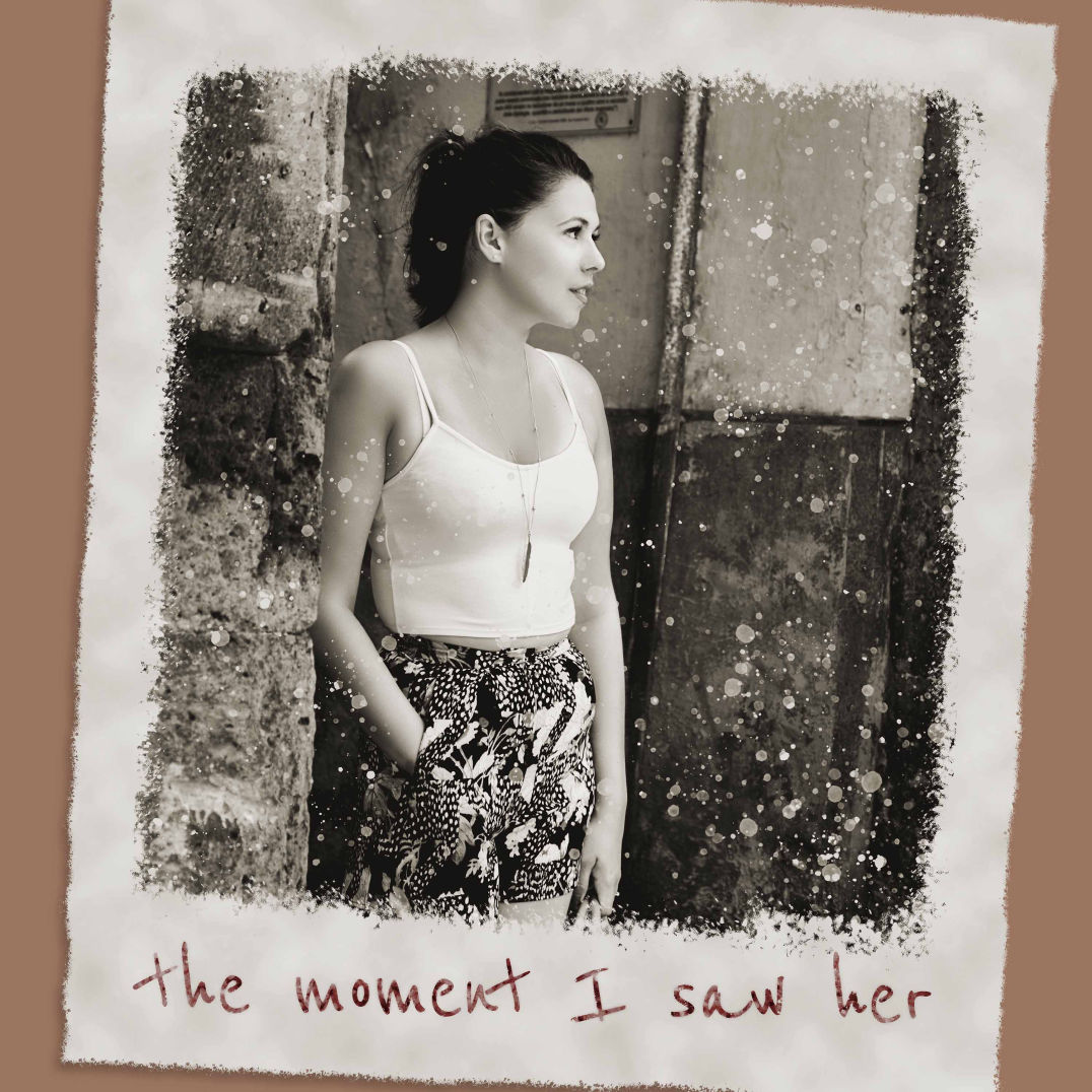 The Moment I Saw Her by Elison front cover